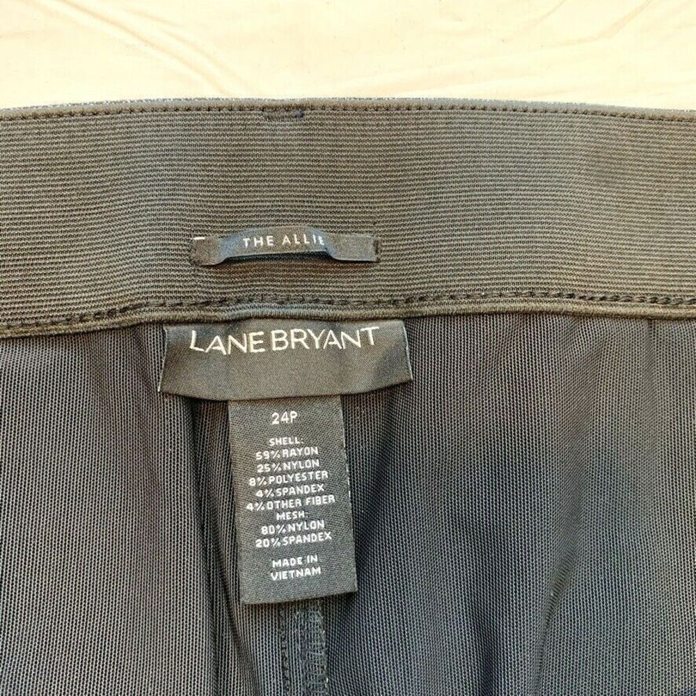 Lane Bryant Venezia The Allie Skinny Crop Jeans Stretch Sparkle Plus Size 24P - Picture 5 of 12